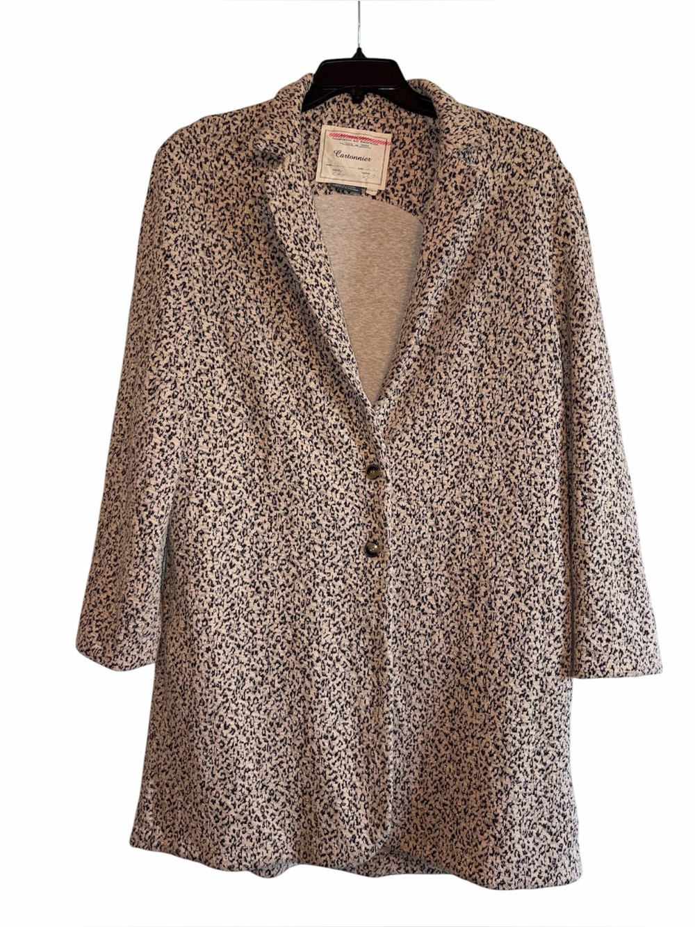 Anthropologie Cartonnier Rowan Leopard